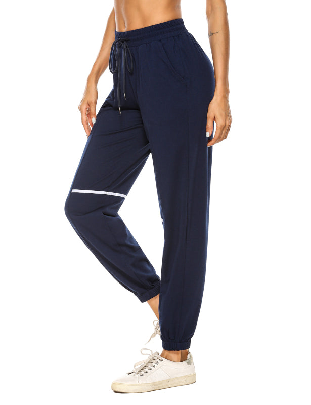 Women'S Casual Cotton Loose Sweatpants Drawstring Waist Jogging Pants With Pockets Running Gym Yoga