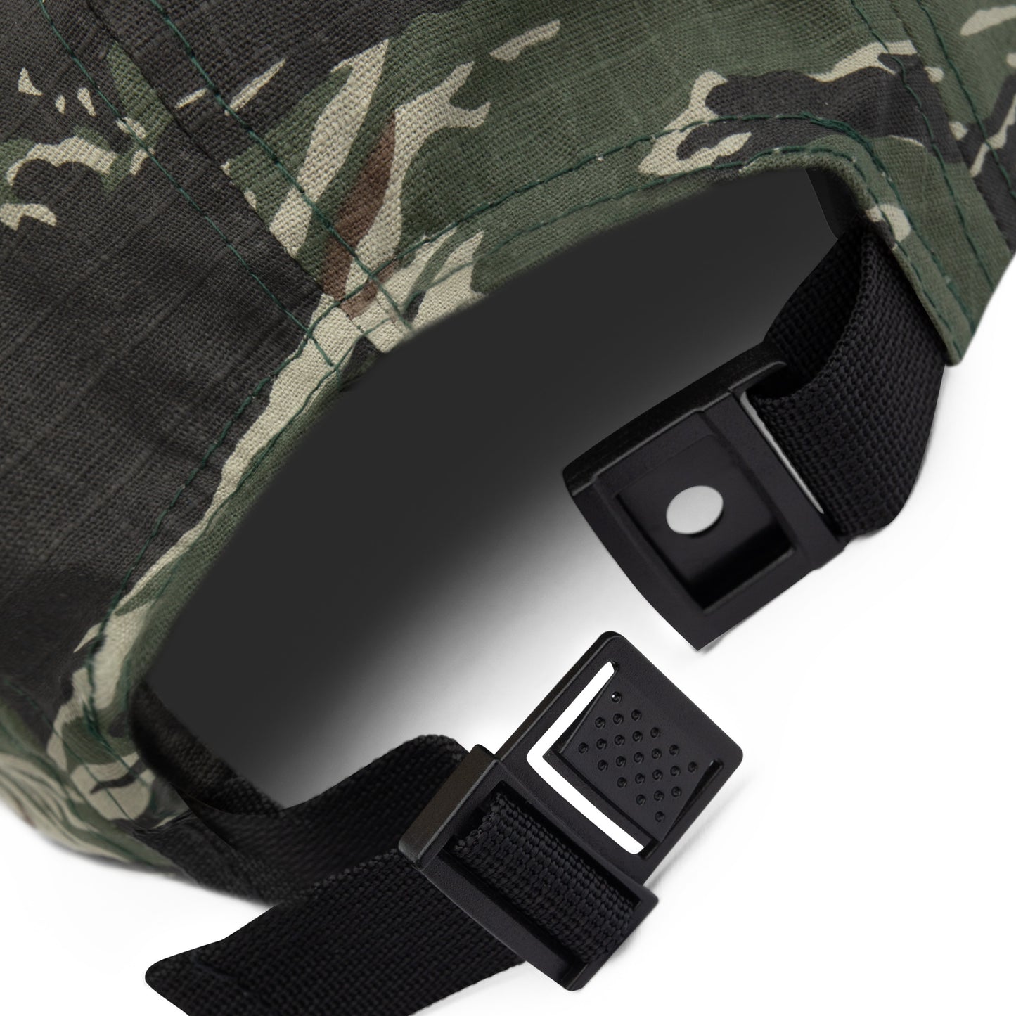 SOLDIER STRENGTH IN BLACK OR IN CAMO PRINT Five Panel Cap