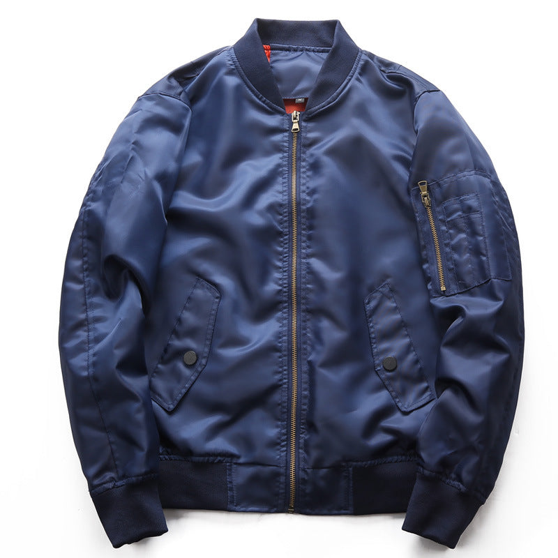 Baseball Collar Mens Air Force Pilot Unisex Men's Jacket