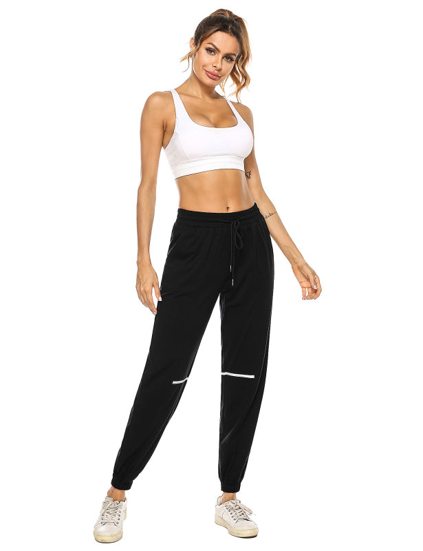 Women'S Casual Cotton Loose Sweatpants Drawstring Waist Jogging Pants With Pockets Running Gym Yoga