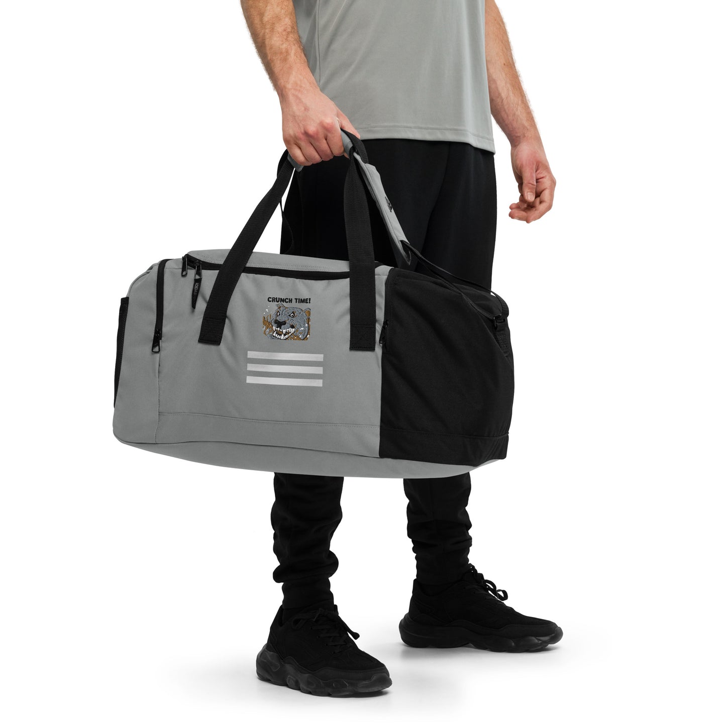 CRUNCH TIME !  BULL DOG GYM BAG adidas duffle bag