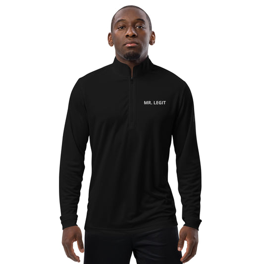 MR.LEGIT Quarter zip pullover