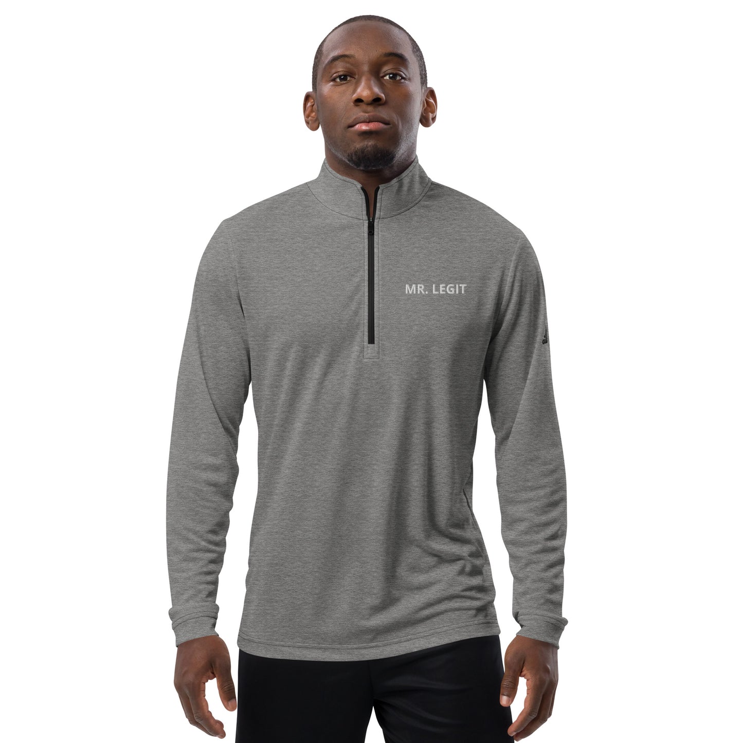 MR.LEGIT Quarter zip pullover