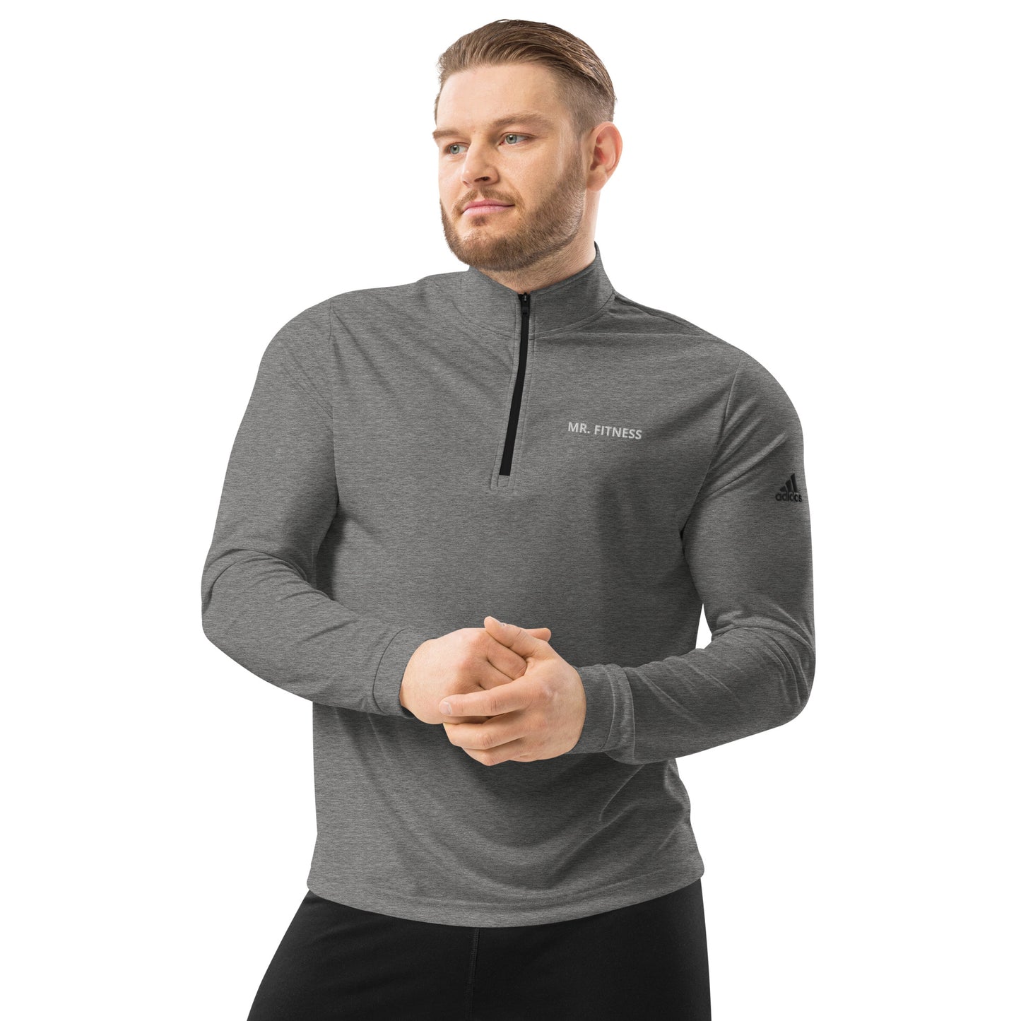 MR.FITNESS Quarter zip pullover