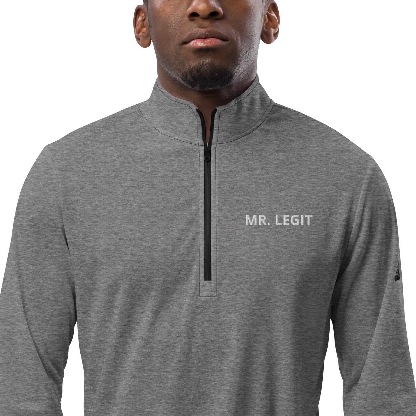 MR.LEGIT Quarter zip pullover