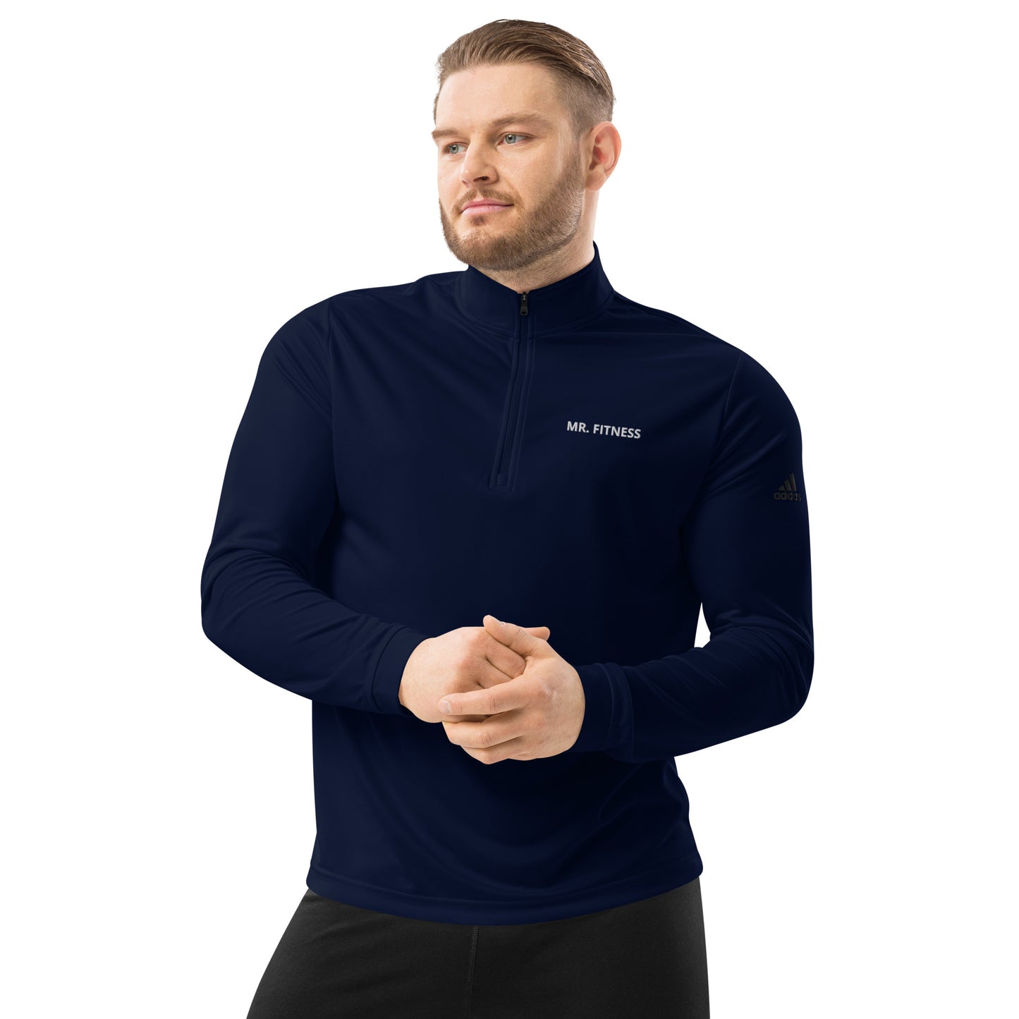 MR.FITNESS Quarter zip pullover