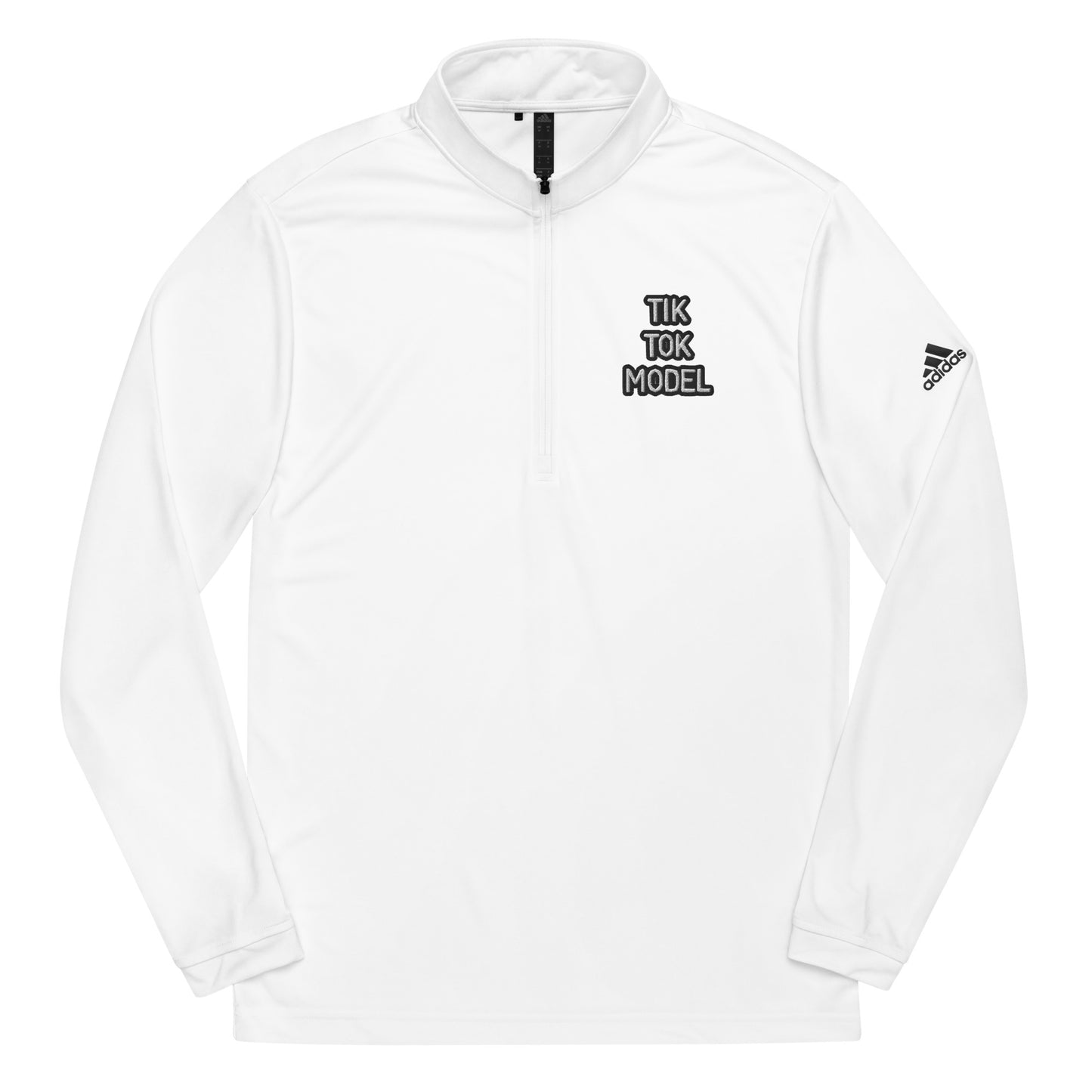 TIK TOK MODEL Quarter zip pullover