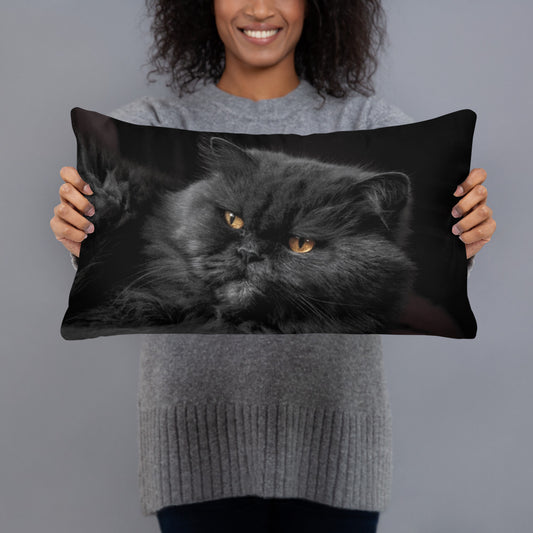 CAT BLACK DECOR Pillow