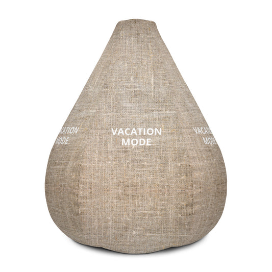 VACATION MODE  LINEN STYLE Bean Bag Chair Cover