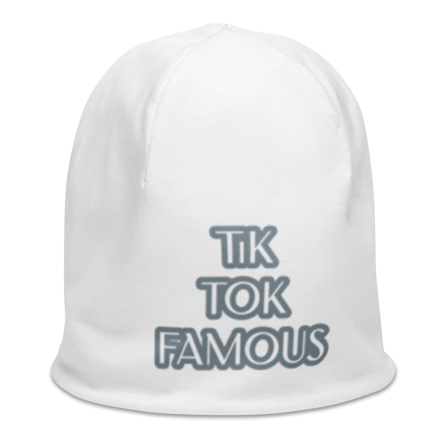 TIK TOK FAMOUS All-Over Print Beanie