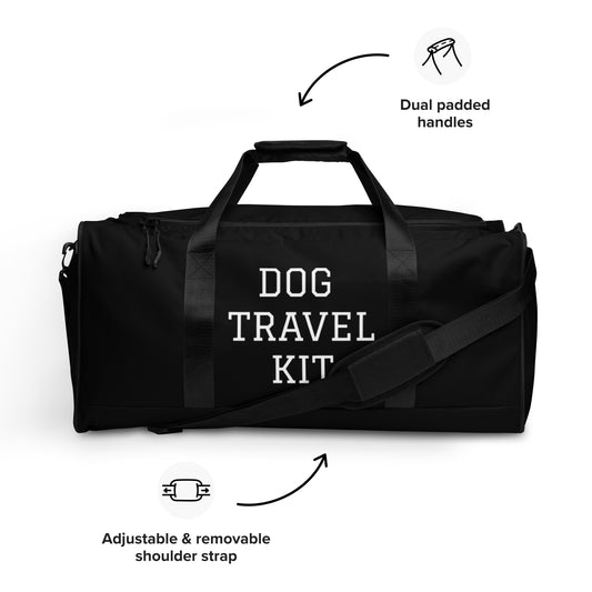 SPOILED DOG TRAVEL KIT -Duffle bag