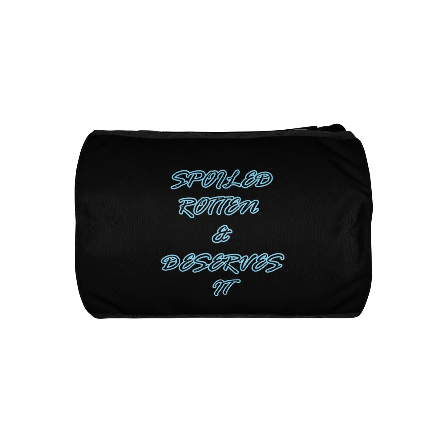 SPOILED BIRD KIT- SPOILED ROTTEN & DESERVES IT- IN BLUE AND BLACK All-TRAVEL OR STORAGE BAG FOR BIRDS