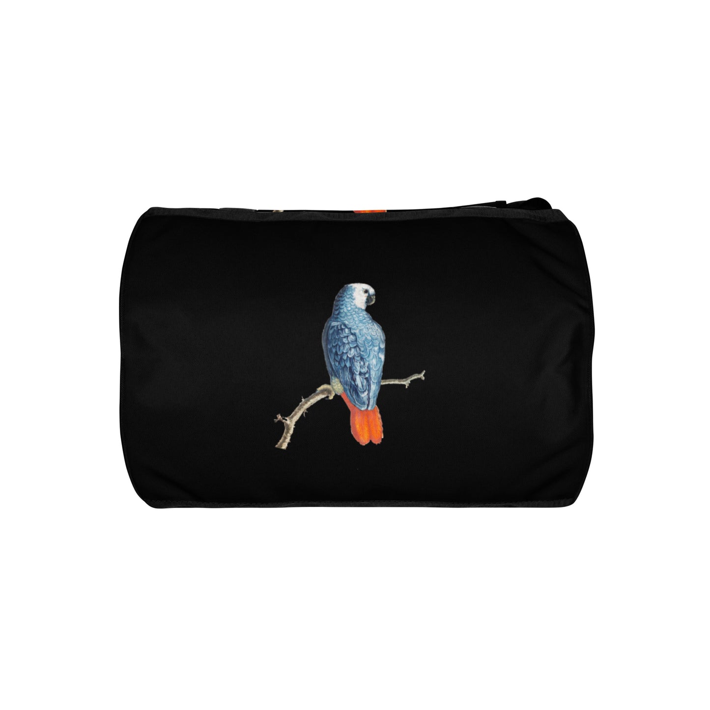 BLUE VINTAGE PARROT TRAVEL OR  gym bag