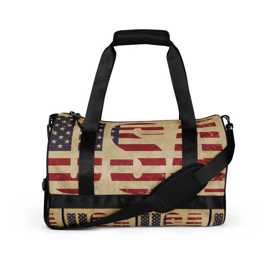 USA ---AMERICA  All-over print gym bag