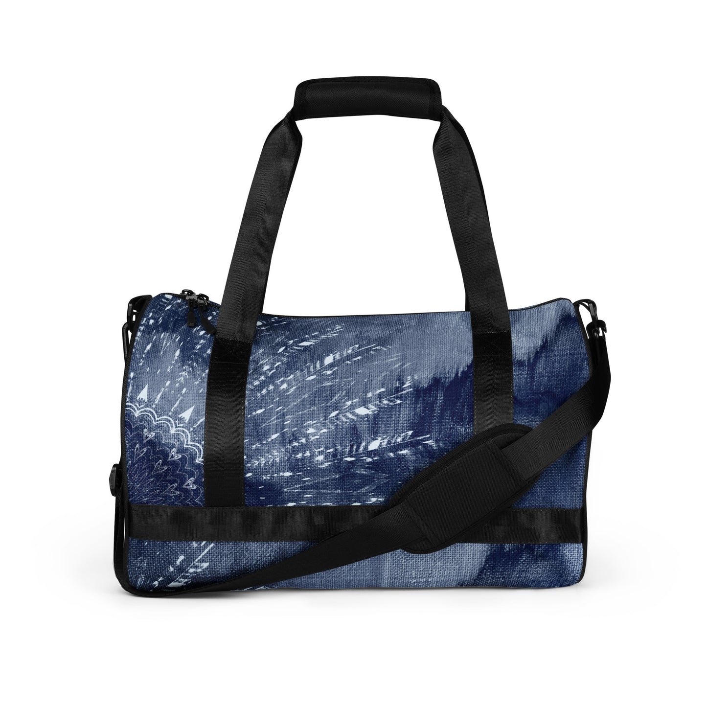 DENIM DIVA All-over print gym bag