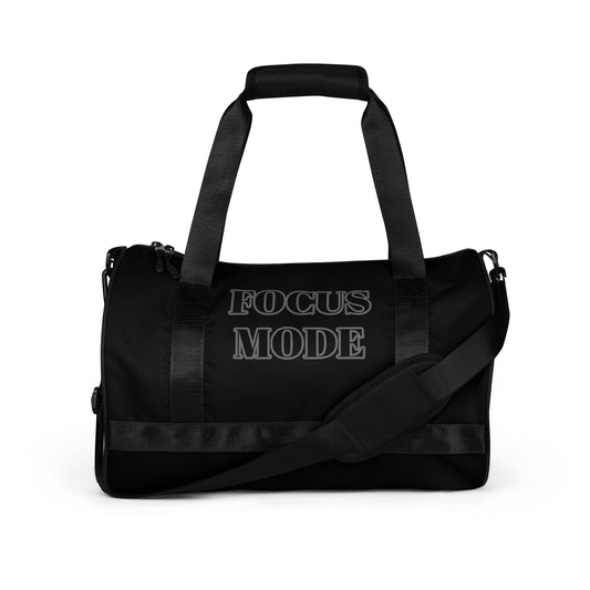 FOCUS MODE All-over print gym bag