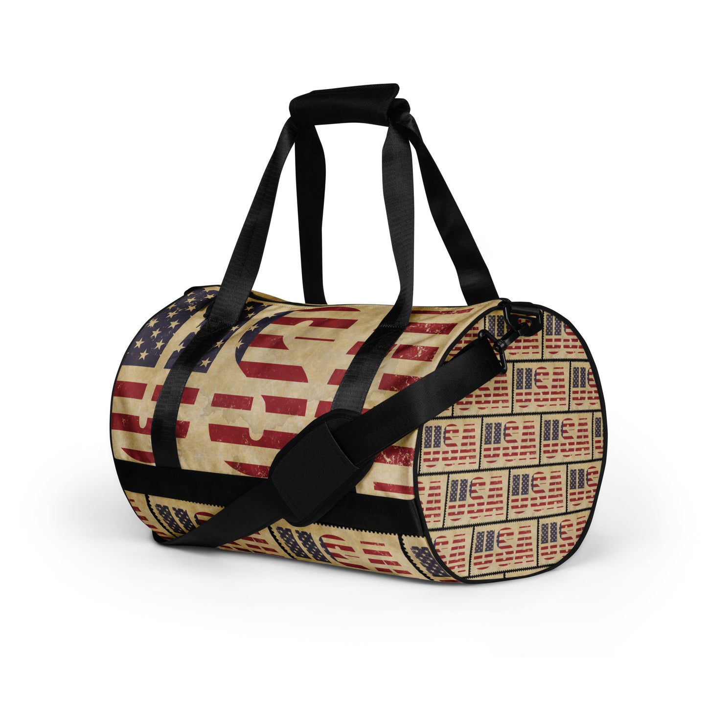 USA ---AMERICA  All-over print gym bag