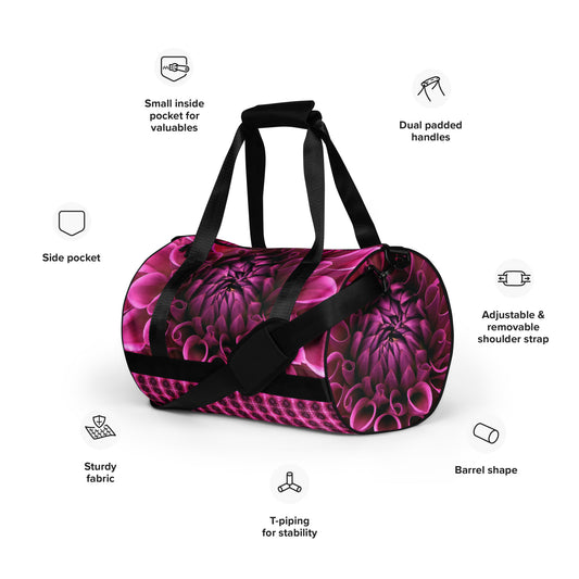 WEDDING BOUTIQUE TRAVEL BAG-DELIAH FLOWER DESIGN