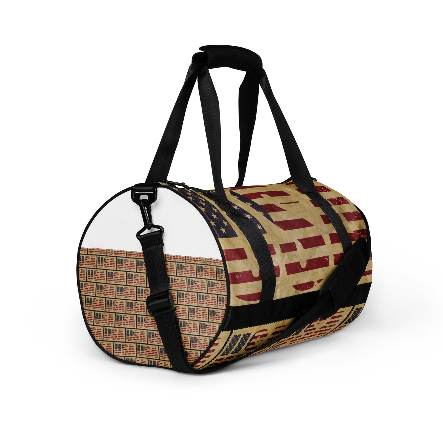 USA ---AMERICA  All-over print gym bag