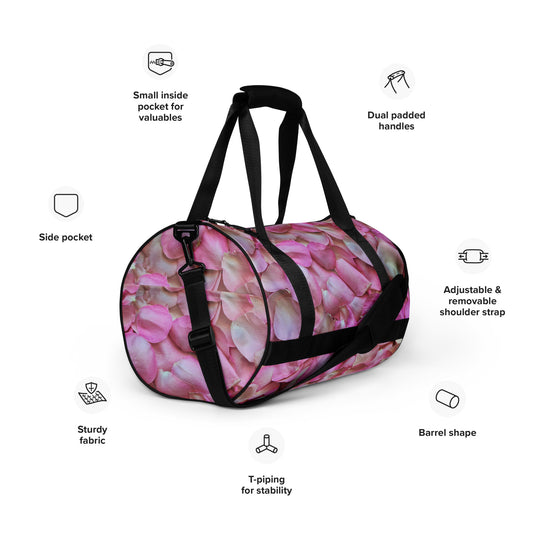 WEDDING KIT -PINK PEDALS WATER RESISTANT TRAVEL bag