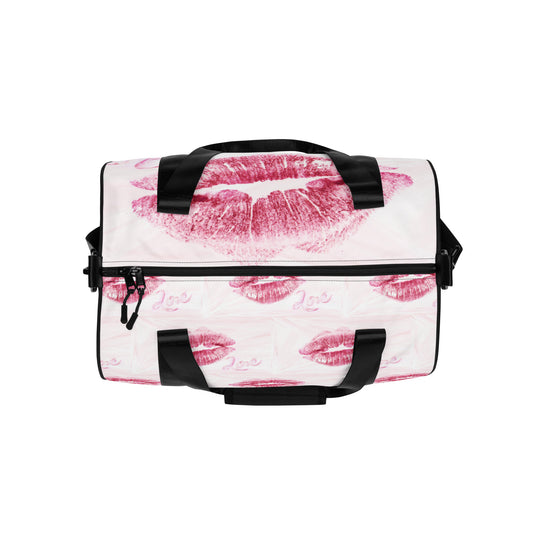 LIPS-MAKE UP KIT All-over print gym bag