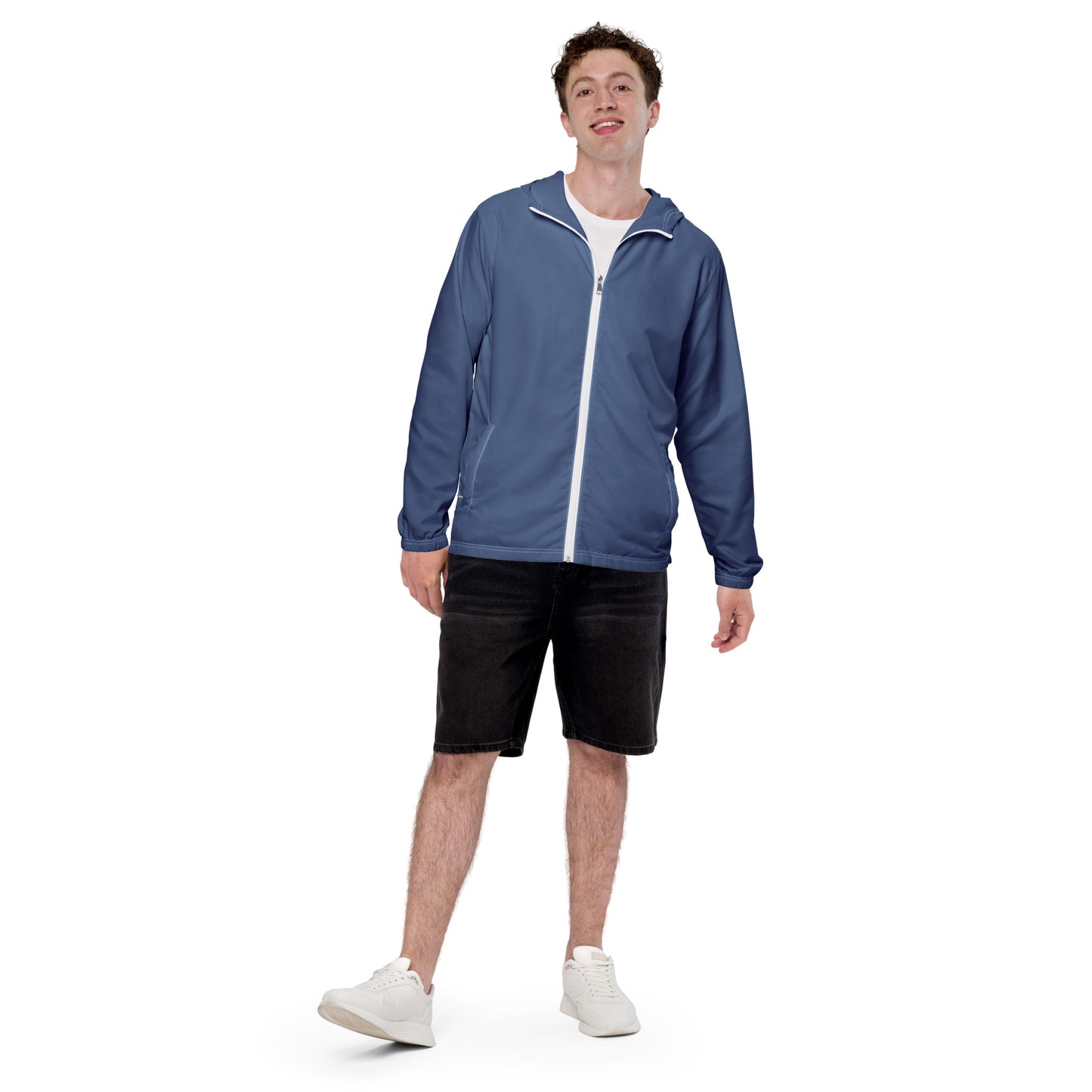 BONDI BEACH BLOKE ---IN BLUE Men’s WATER RESISTANT windbreaker