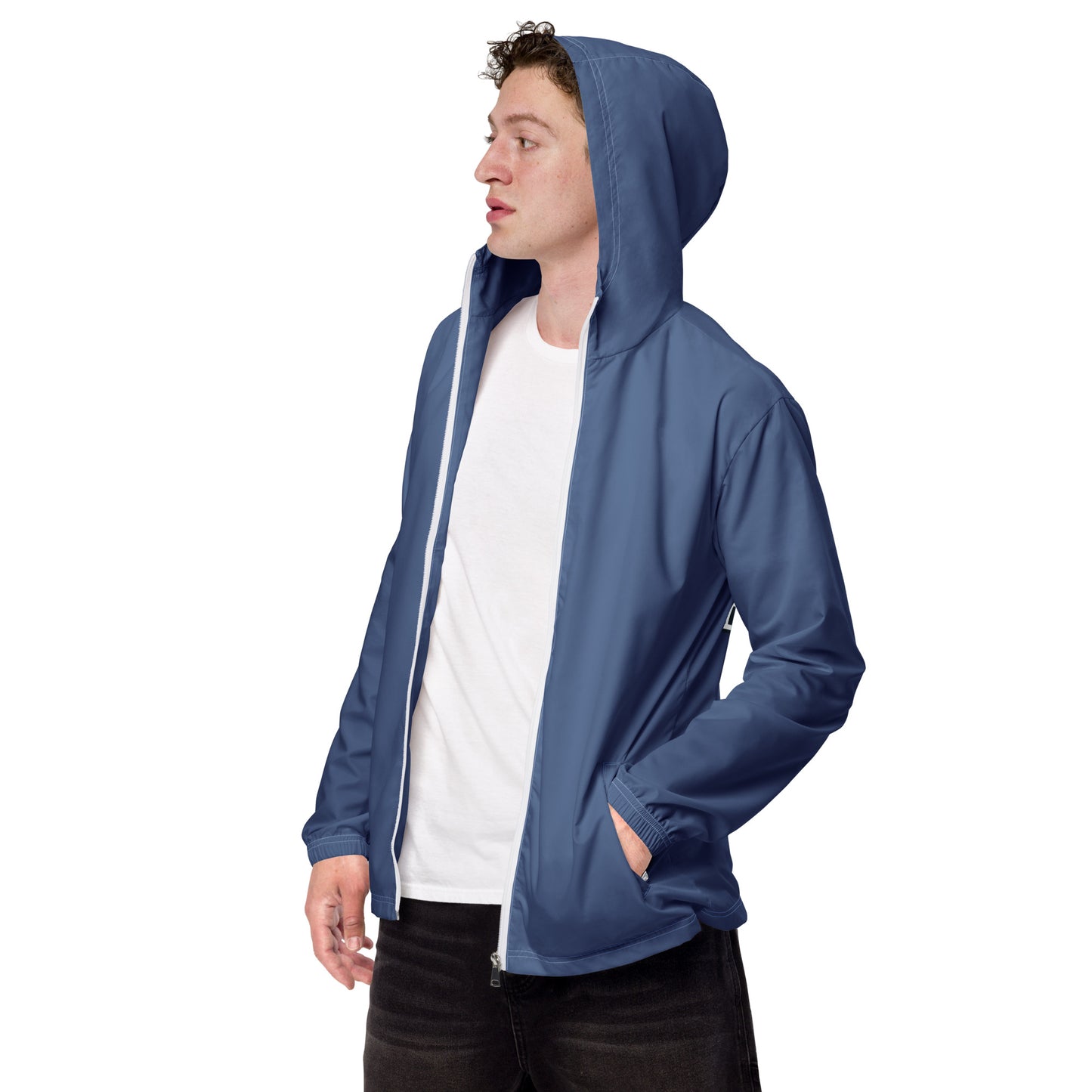 BONDI BEACH BLOKE ---IN BLUE Men’s WATER RESISTANT windbreaker