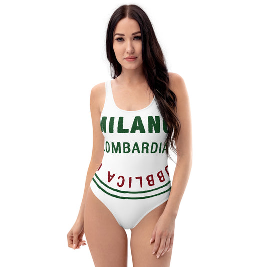 MILANO WHITE One-Piece Swimsuit