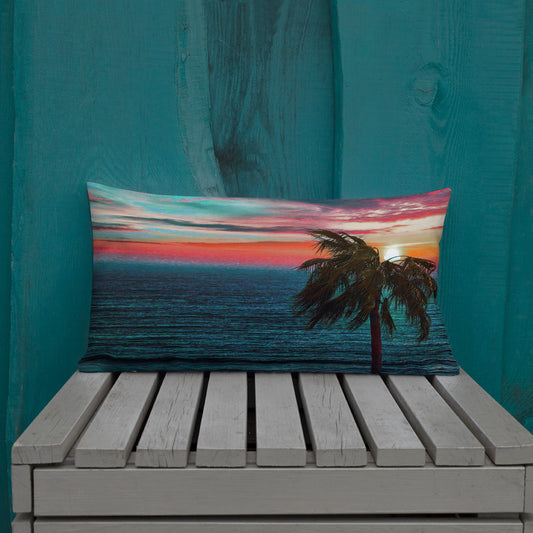 HAWAII BEACH SCENE PILLOW Premium Pillow