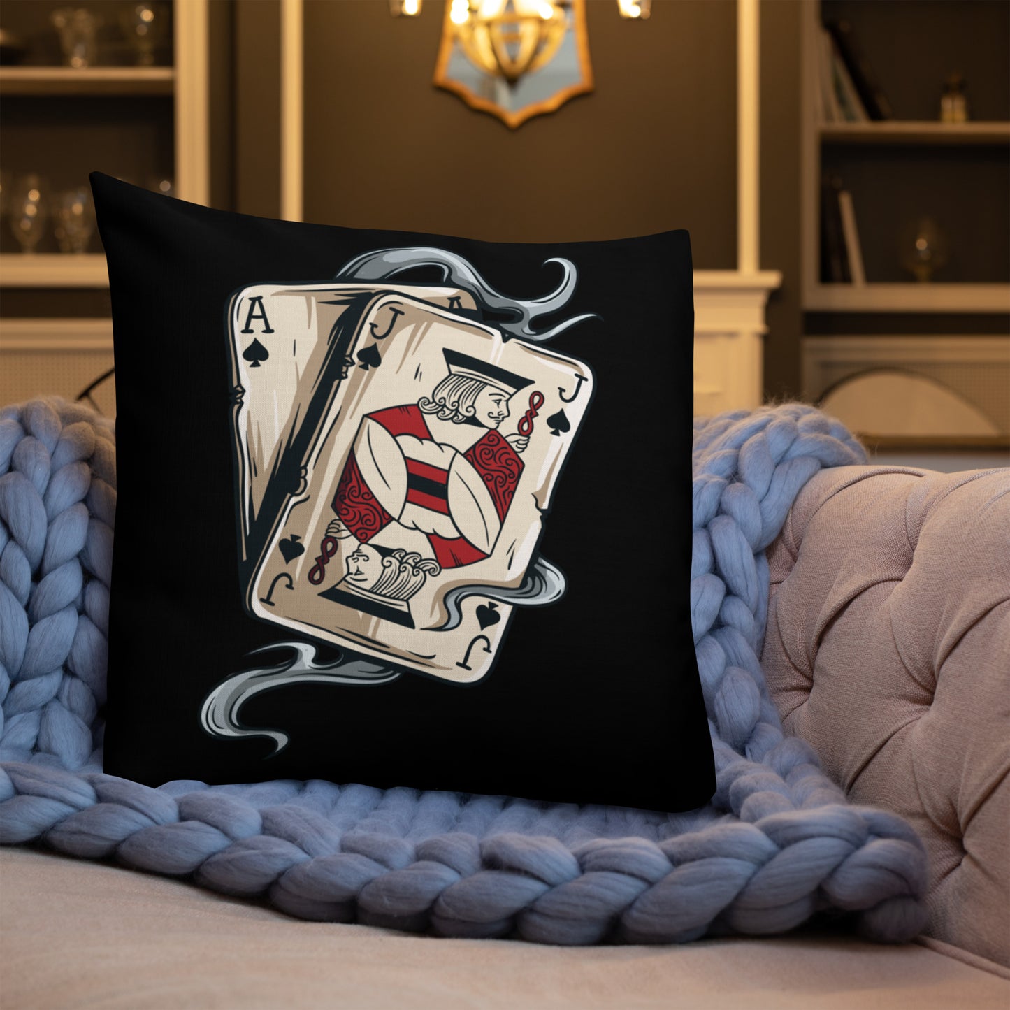 #3 WHAT HAPPENS IN VEGAS Premium Pillow