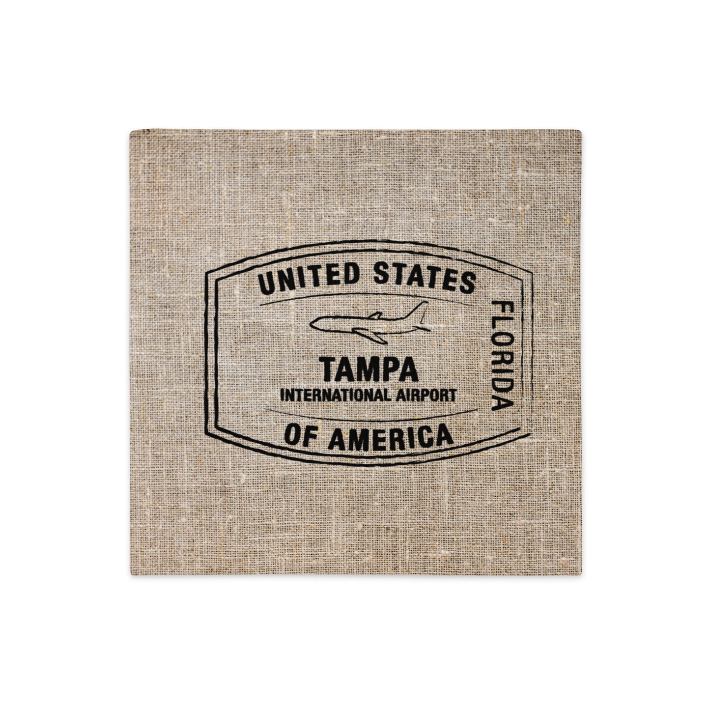 TAMPA FLORIDA DESIGN Premium Pillow Case