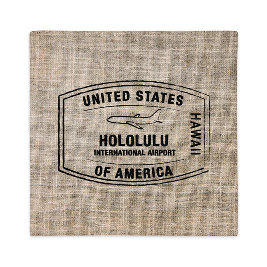 HONOLULU HAWAII Premium Pillow Case