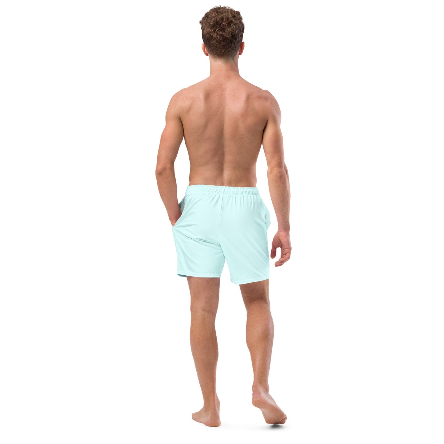 FRAGILE BLUE Men's swim trunks