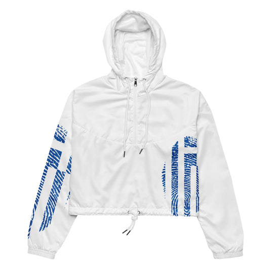 GREECE-Women’s cropped windbreaker