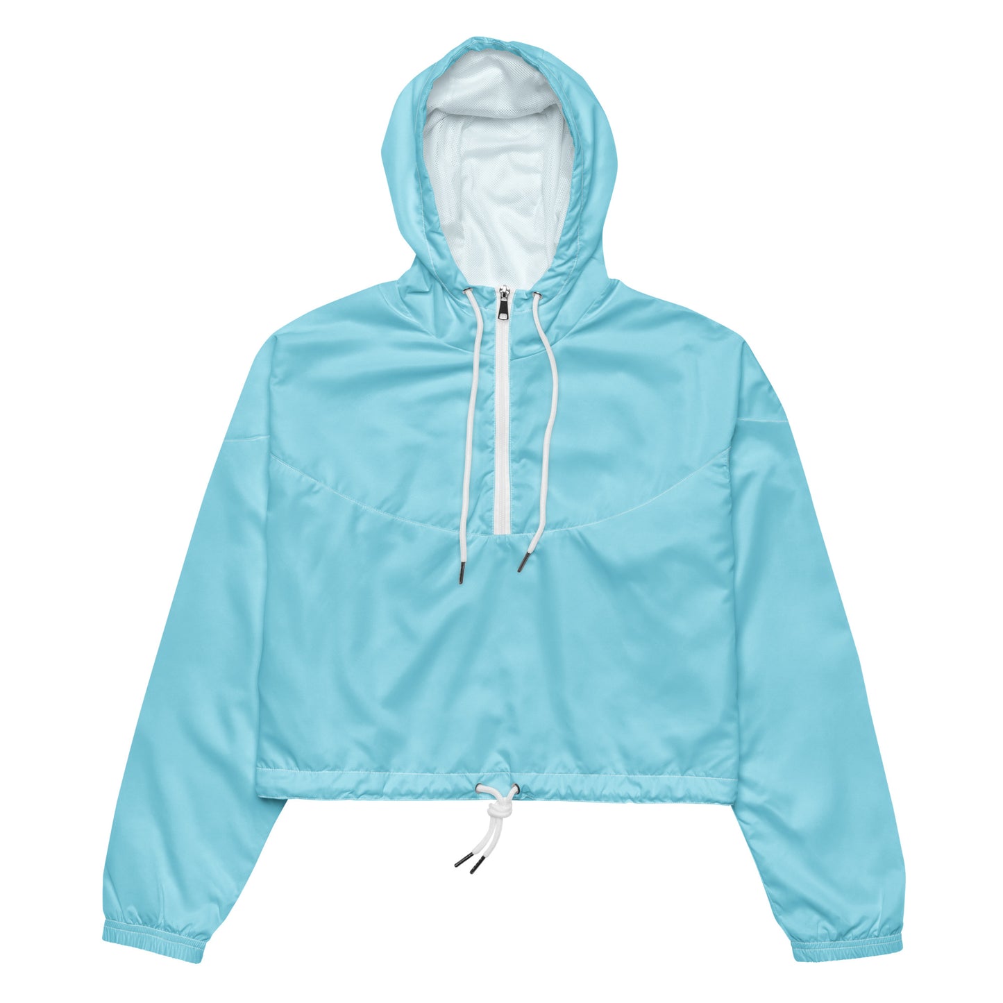 BONDI BEACH BABE- BLUE WATER RESISTANT CROPPED----Women’s cropped windbreaker