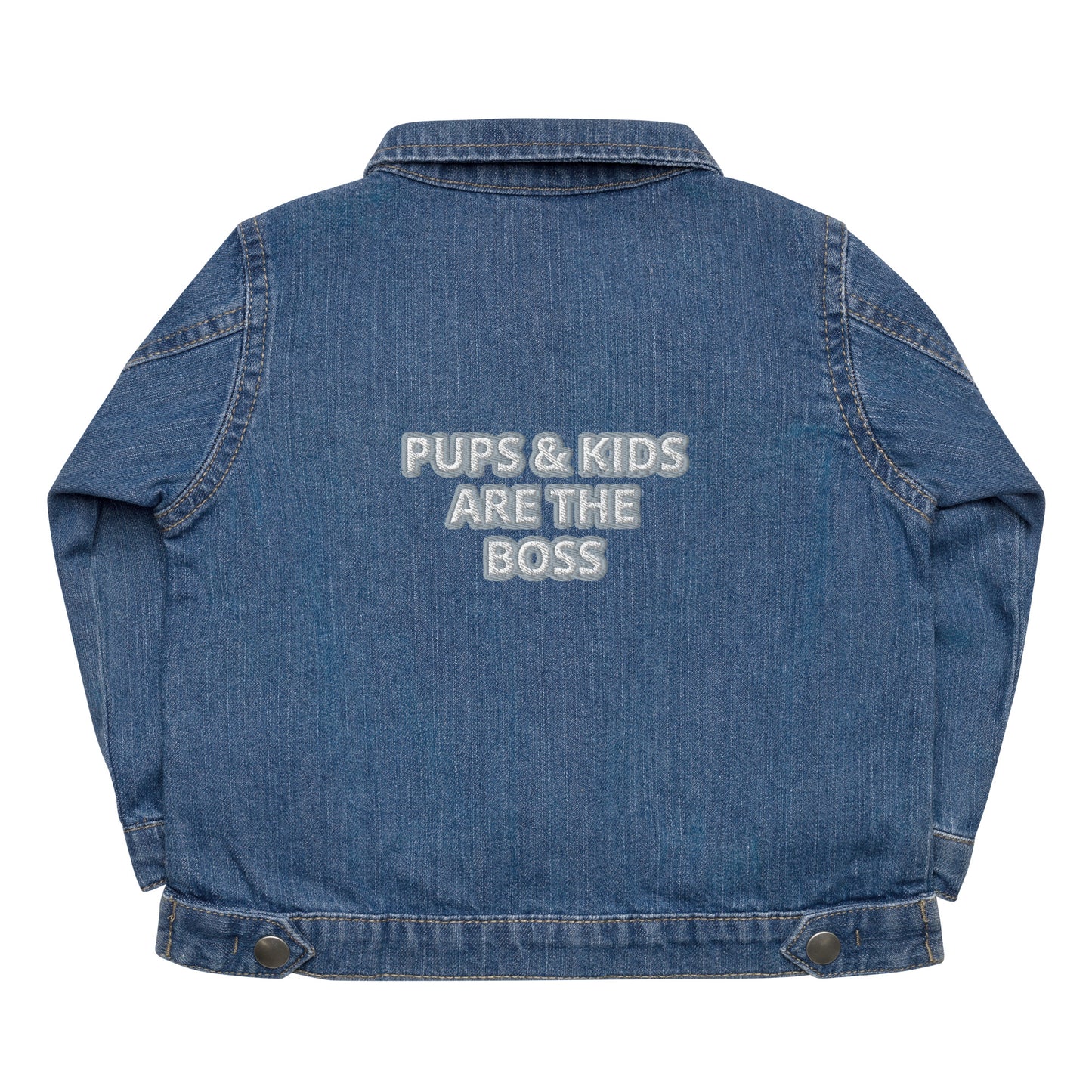 PUPS & KIDS ARE THE BOSS Baby Organic Jacket