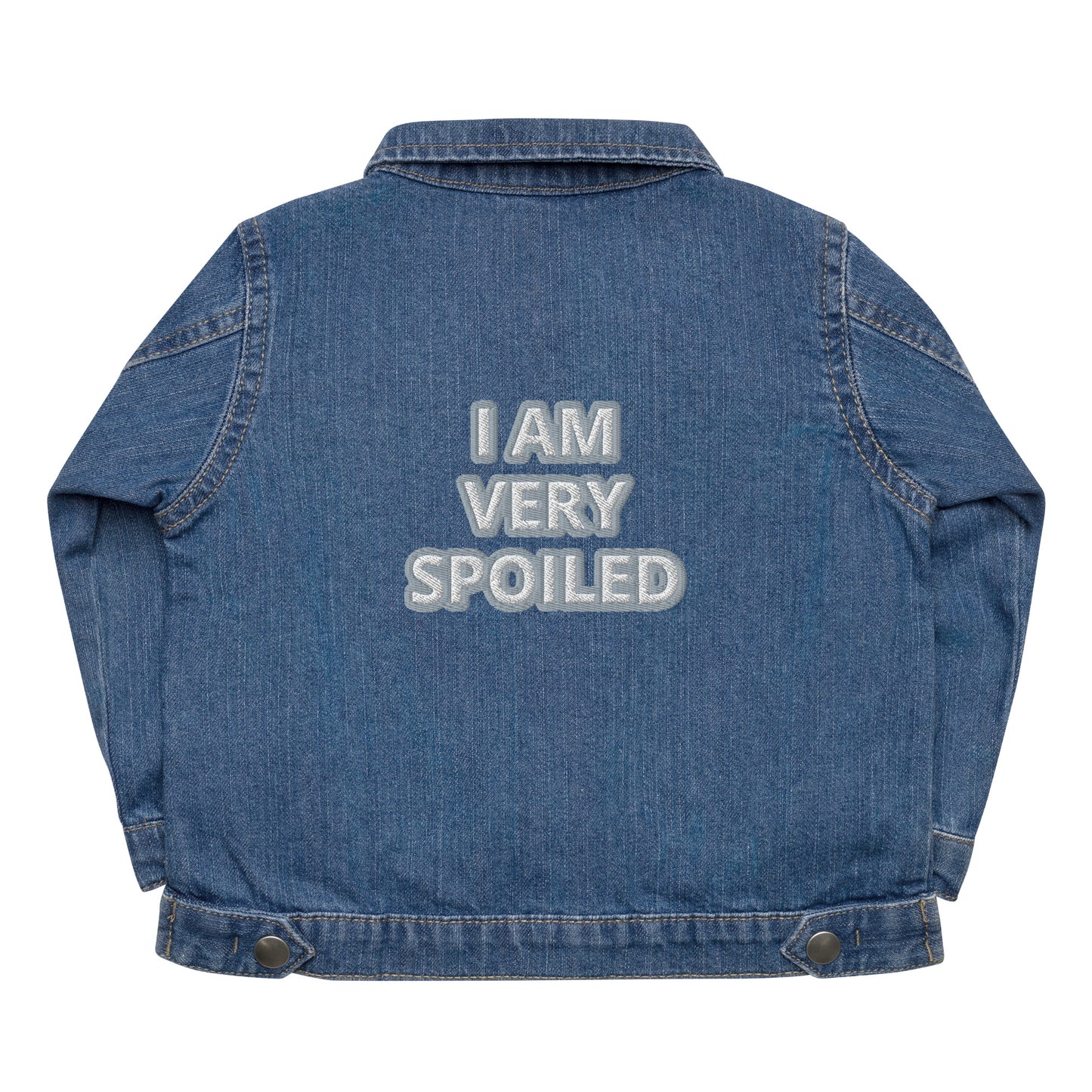 I AM VERY SPOILED Baby Organic Jacket