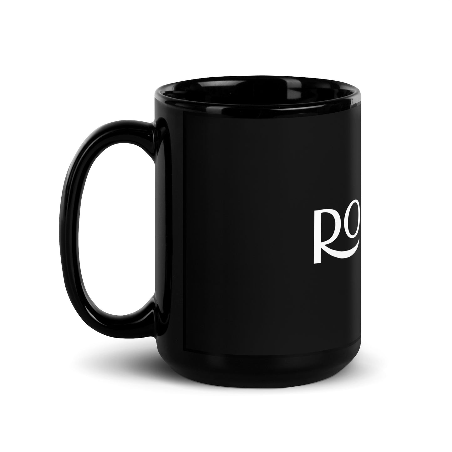 ROMEO-Black Glossy Mug