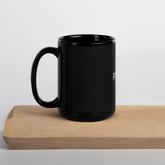 PAISANO-Black Glossy Mug