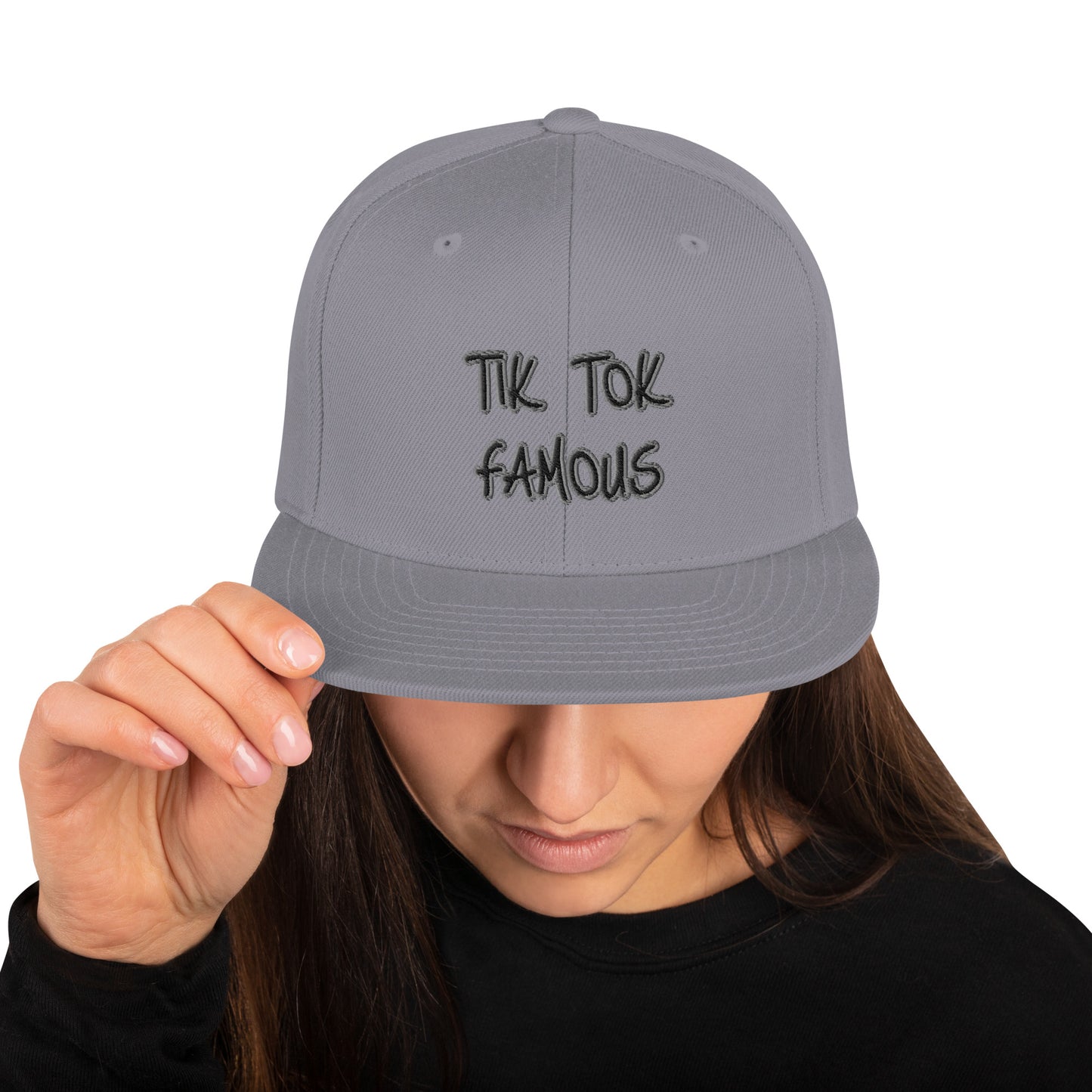 TIK TOK FAMOUS Snapback Hat