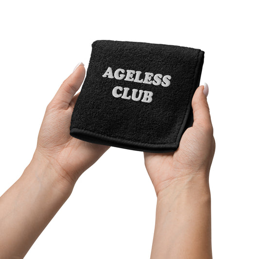 AGELESS CLUB Cotton hand towel--PICK SPECIFIC COLOUR