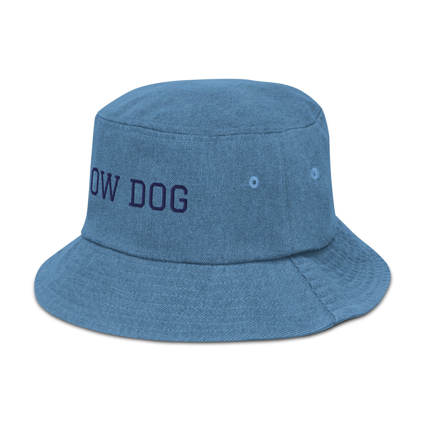 SHOW DOG--Denim bucket hat --THIS WAS DESIGNED FOR YOUR DOG TO MODEL