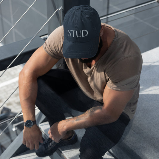 STUD Distressed Dad Hat