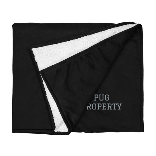 PUG PROPERTY Premium sherpa blanket