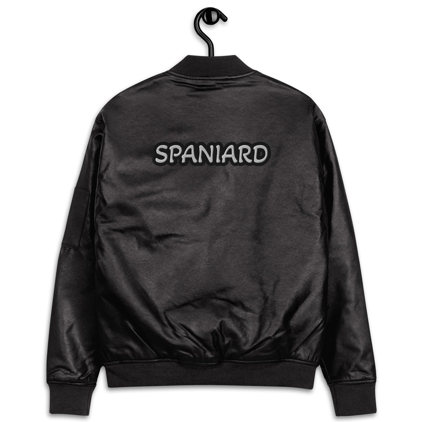 SPANIARD Leather Bomber Jacket