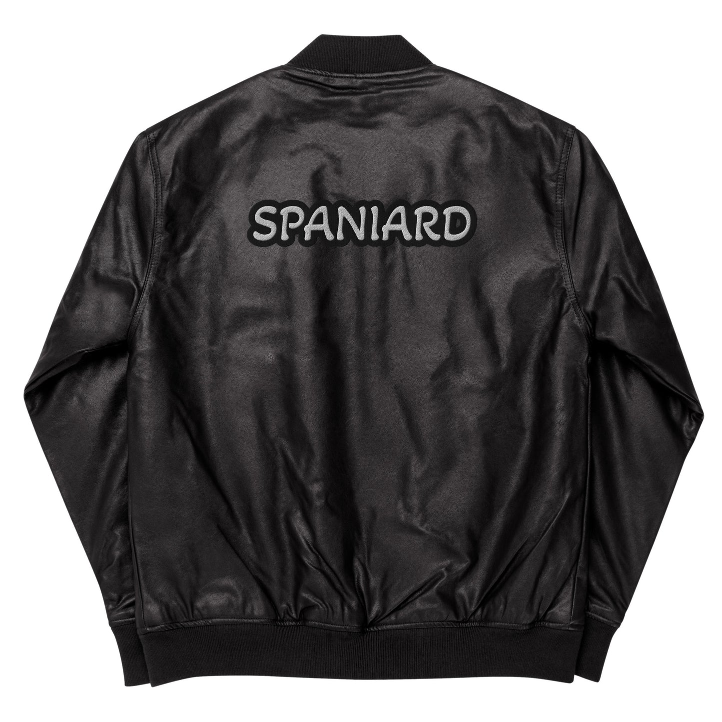 SPANIARD Leather Bomber Jacket