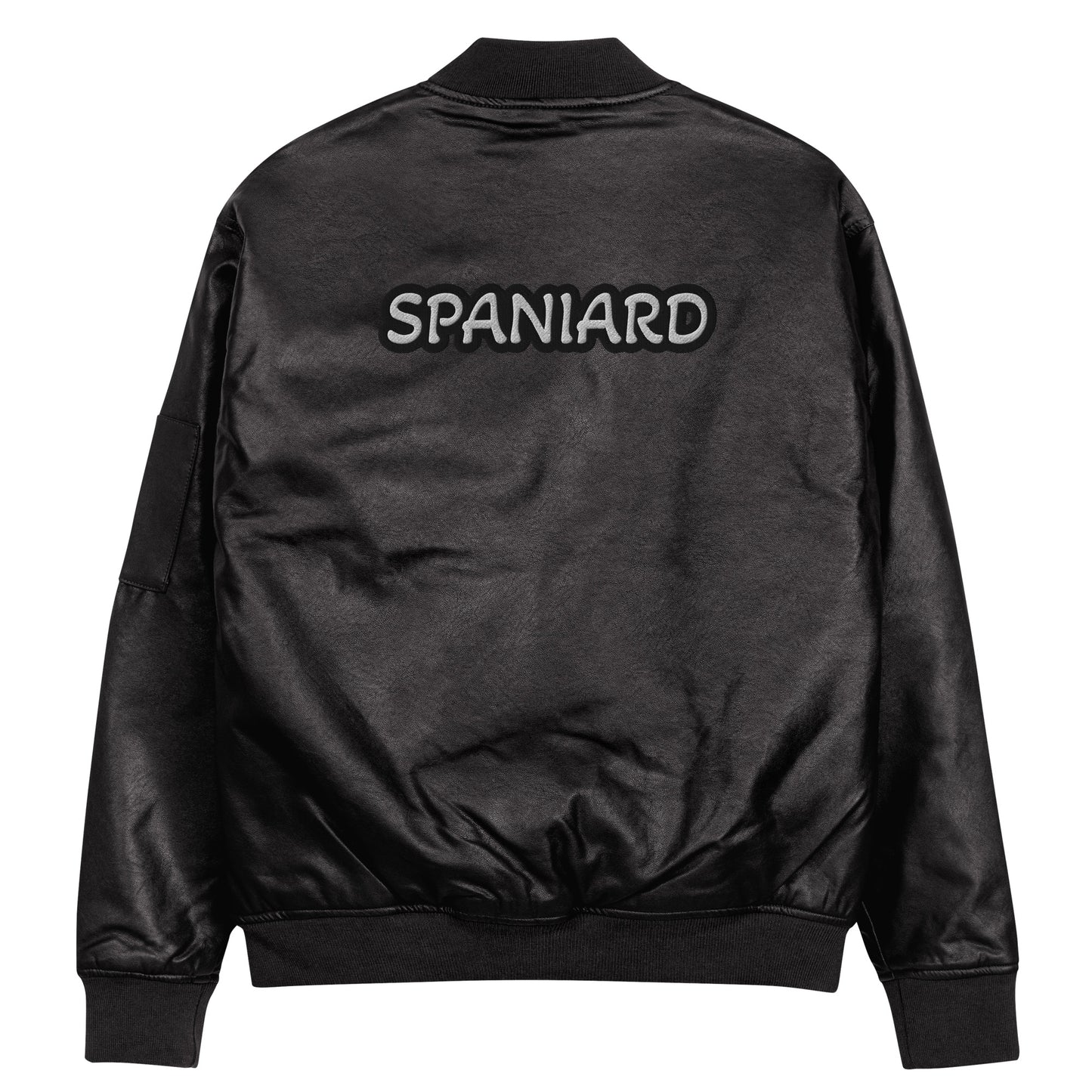 SPANIARD Leather Bomber Jacket