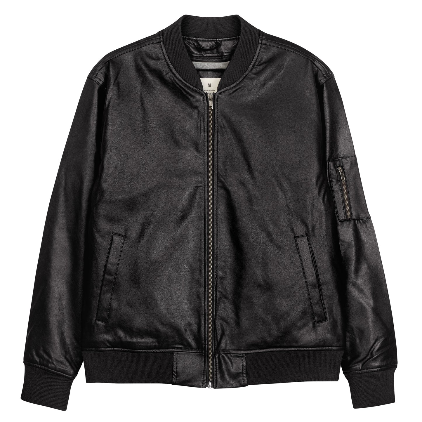 ANTONIO  Leather Bomber Jacket