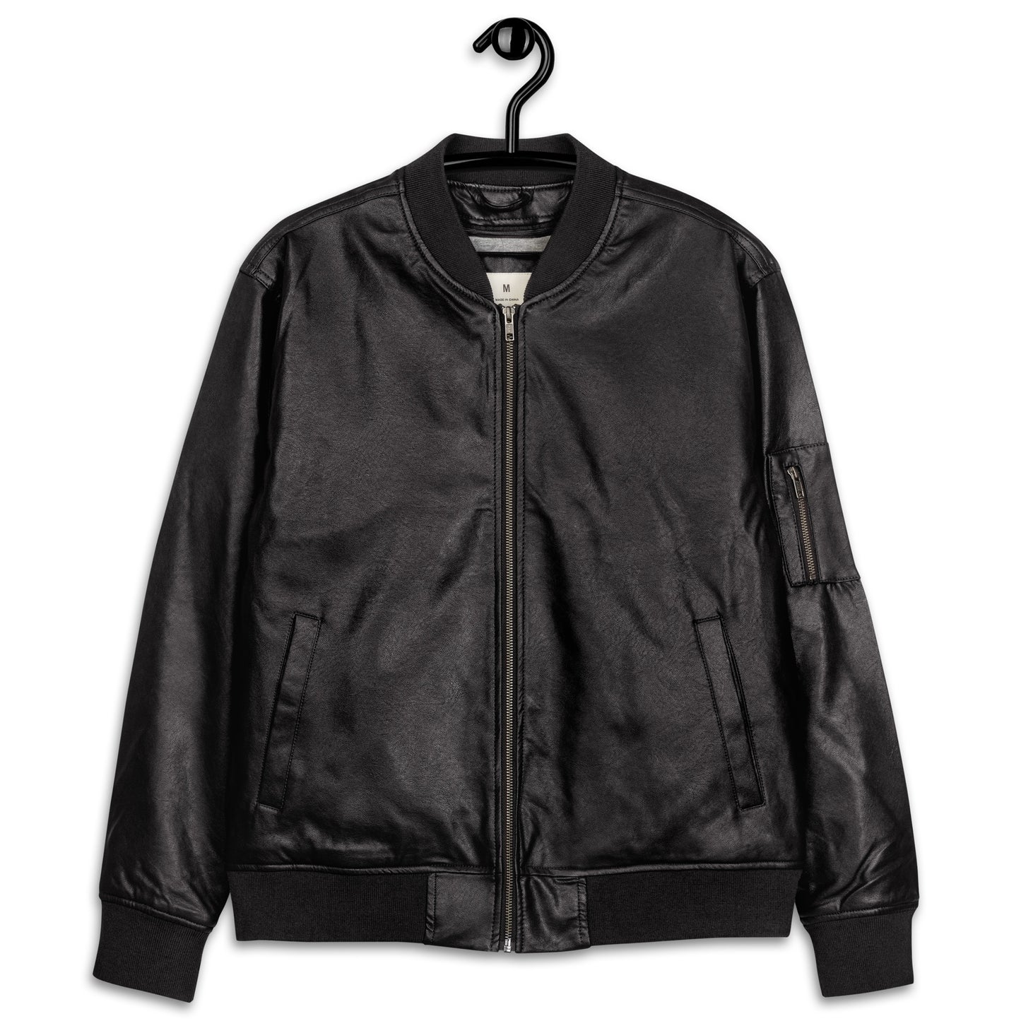 CASA NOVA Leather Bomber Jacket