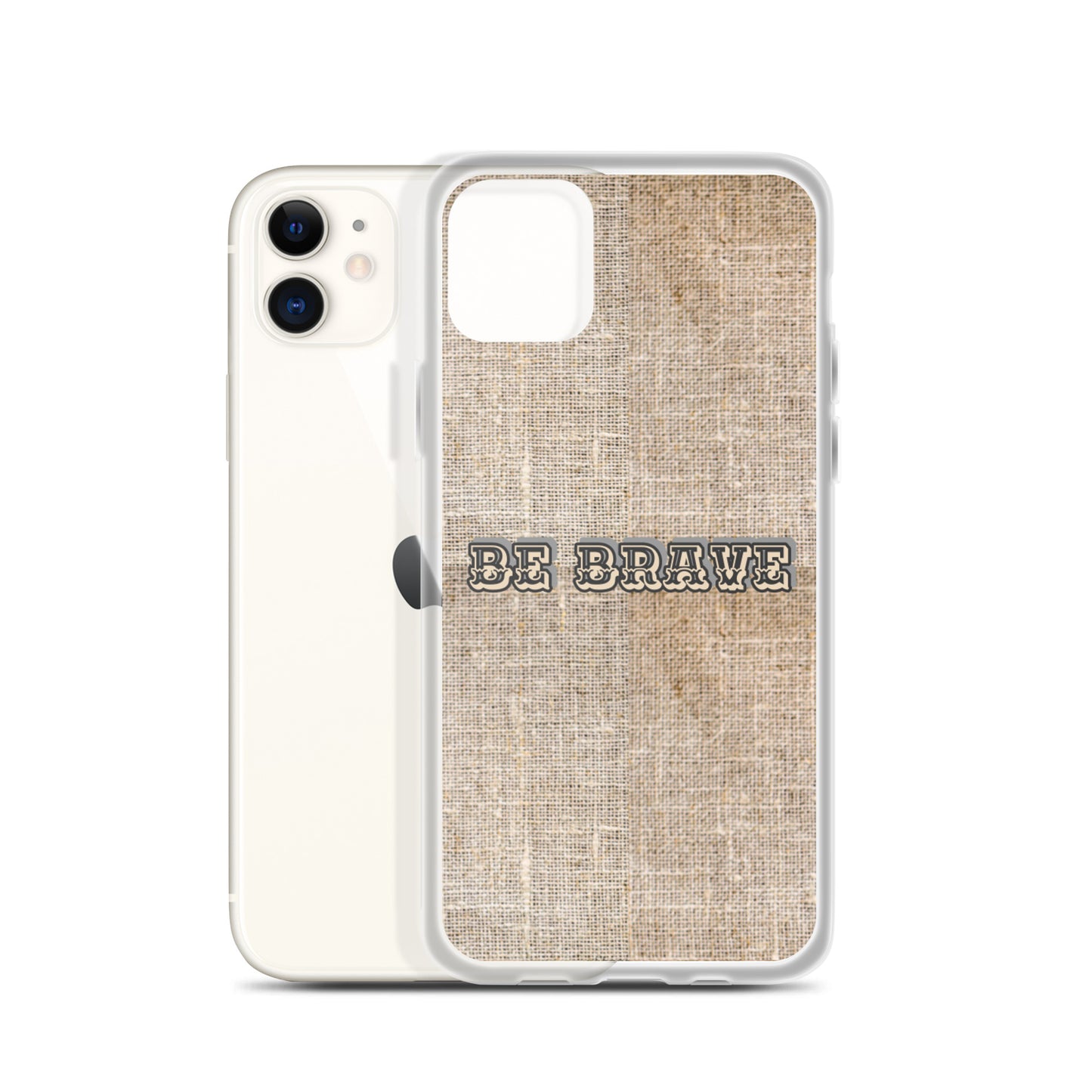 BE BRAVE TROPICAL iPhone Case